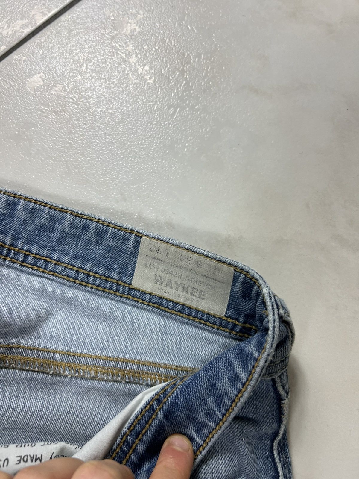 Diesel Vintage Diesel Waykee y2k distressed denim washed jeans pant Size US 34 / EU 50 - 11 Thumbnail
