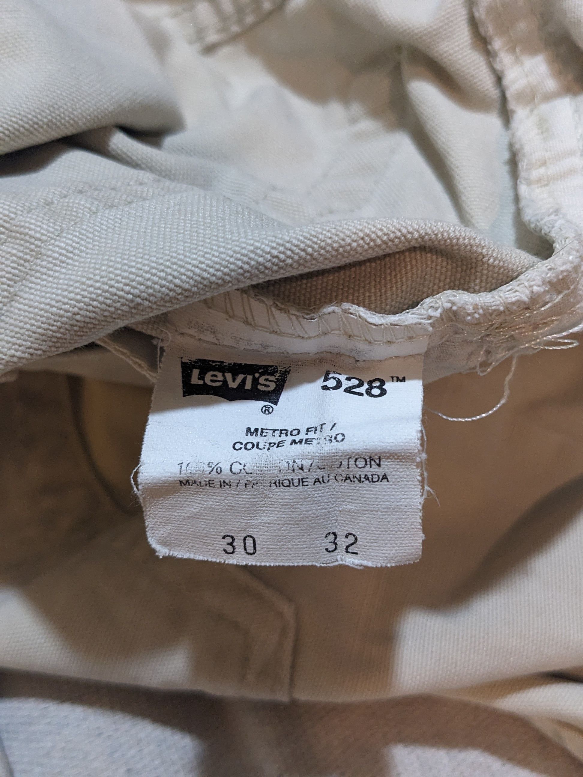 Levi's Vintage Levis canvas pants 30 29 Size US 30 / EU 46 - 13 Thumbnail