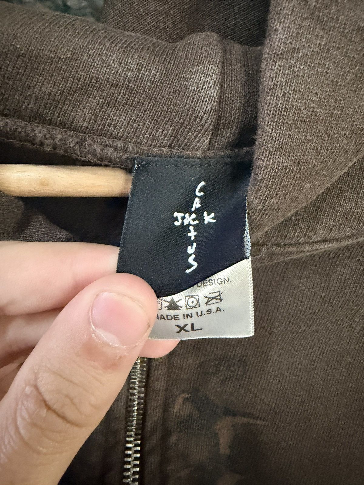 Travis Scott Travis scott zip up hoodie Size US XL / EU 56 / 4 - 3 Thumbnail