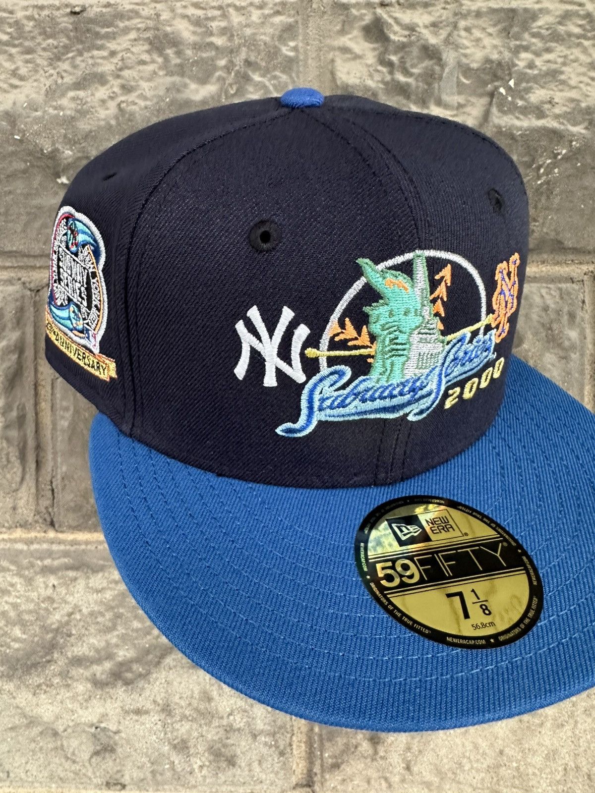 MLB × New Era × Supreme 7 1/8 NEW YORK YANKEES X NEW YORK METS SUBWAY SERIES HAT Size ONE SIZE - 1 Thumbnail