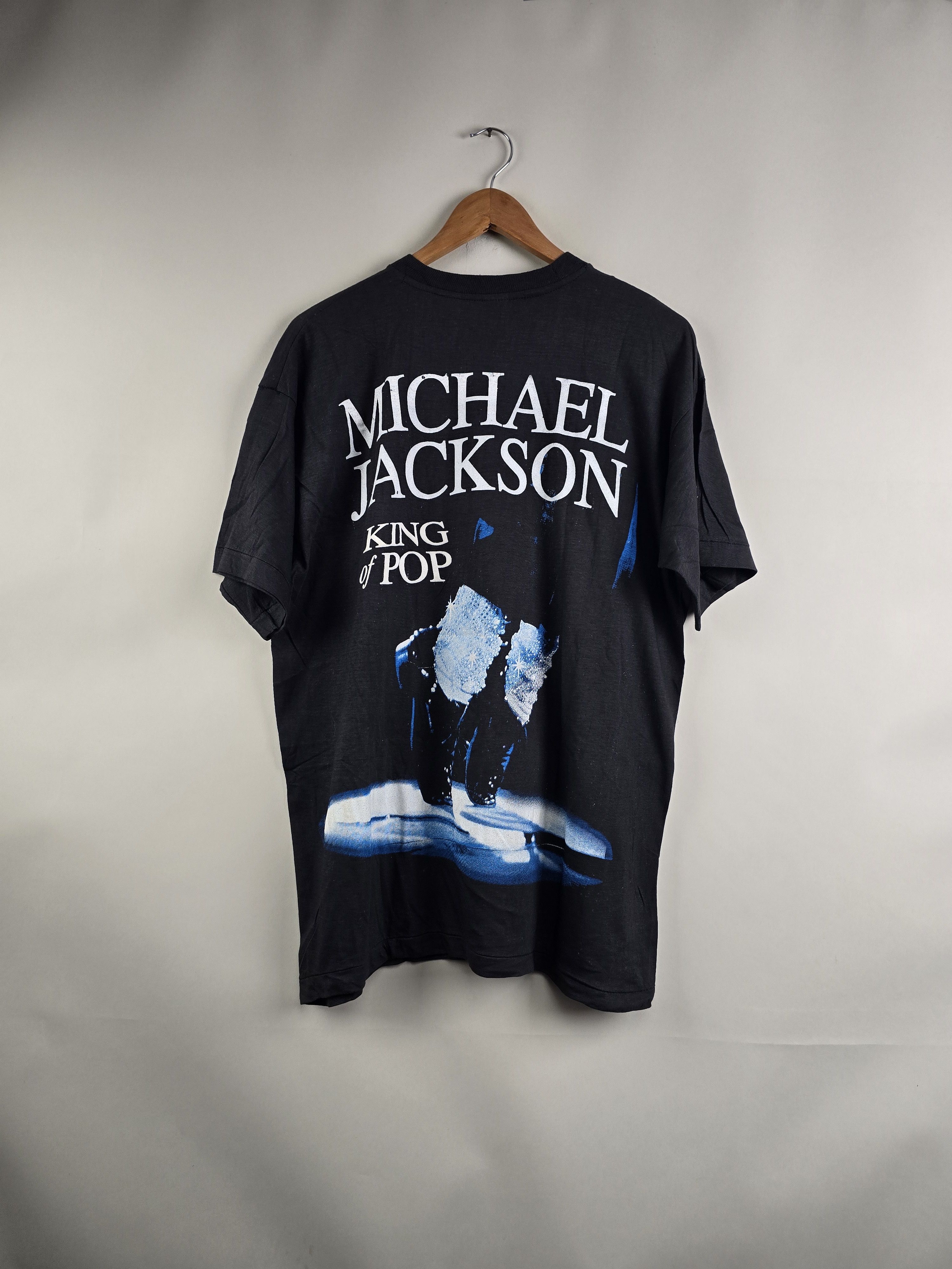 T-shirt Vintage Michael Jackson Années 90 - Taille XL, Blanc, Neuf Sans étiquettes, Rare
