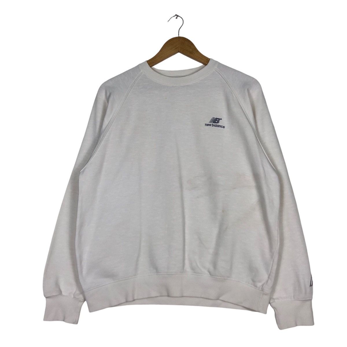 Japanese Brand × New Balance New Balance Vintage Sweatshirt Casual 90s Streetwear Medium Size US M / EU 48-50 / 2 - 1 Thumbnail