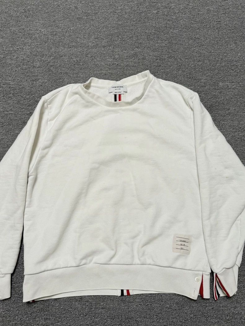Thom Browne Thom Browne Long Sleeve Sweatshirt Size US XL / EU 56 / 4 - 1 Thumbnail