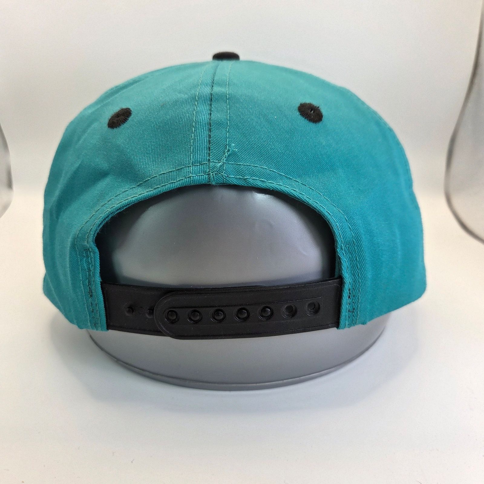 Vintage Vintage Florida Marlins Snapback Hat Teal Black 90s Annco Size ONE SIZE - 3 Thumbnail