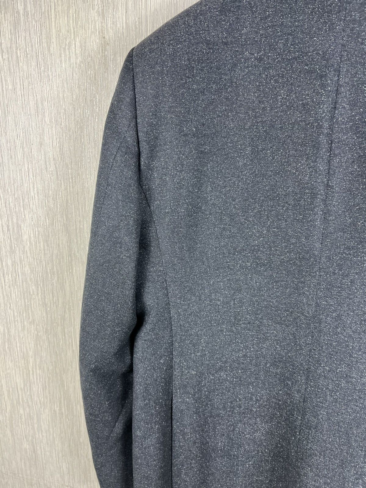 Burberry Burberry London wool silk gradient grey spray blazer jacket Size 54R - 17 Thumbnail