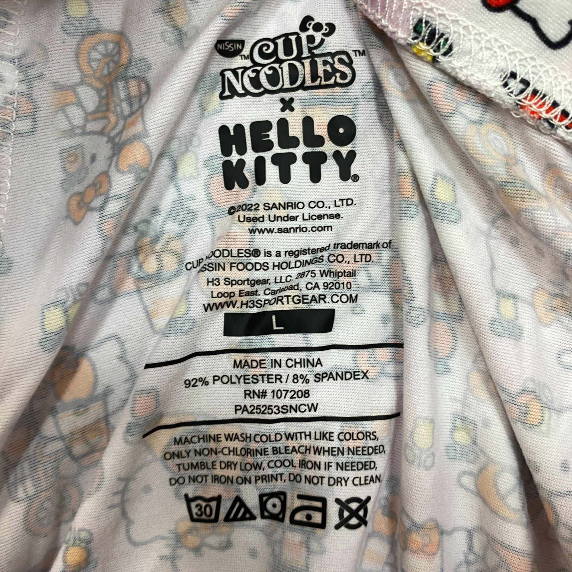 Other Hello Kitty X Nissin Cup Noodles Cute Set Pajamas Large Size L / US 10 / IT 46 - 7 Thumbnail