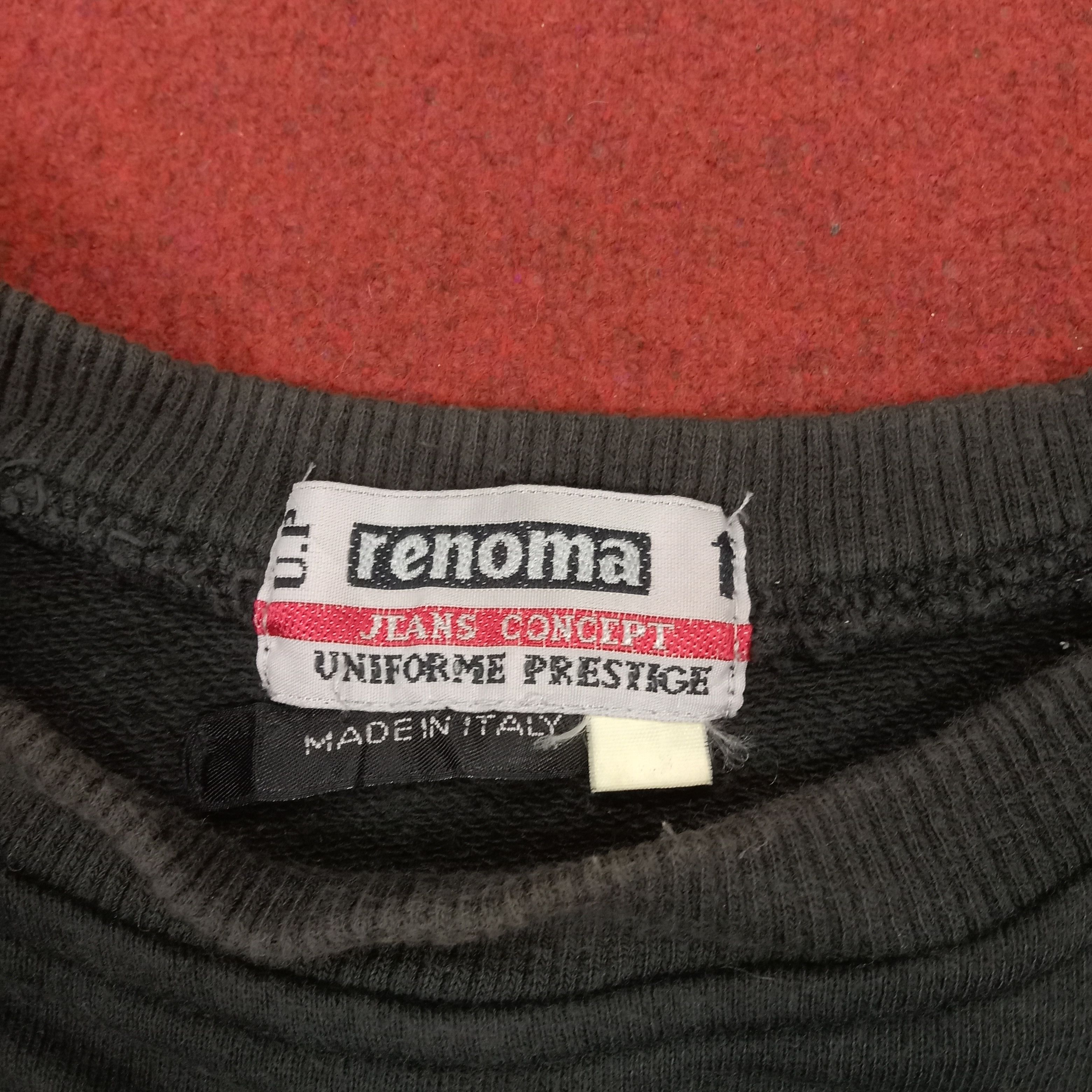Renoma × Vintage Renoma Center Embroidery Design Sweatshirt Size US L / EU 52-54 / 3 - 4 Thumbnail