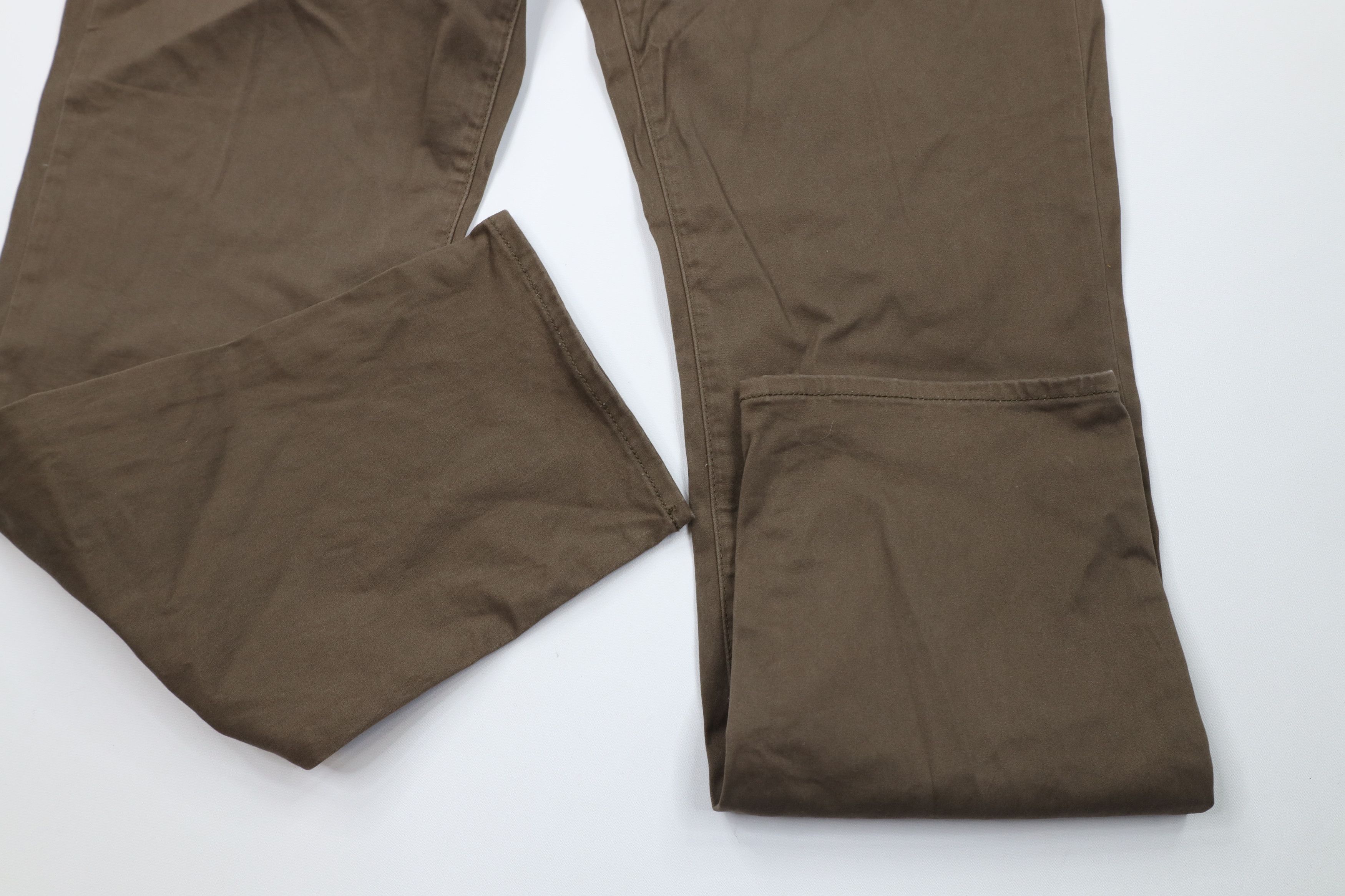Lucky Brand Lucky Brand Slim Straight Leg Stretch Pants Trousers Brown Size US 36 / EU 52 - 6 Thumbnail