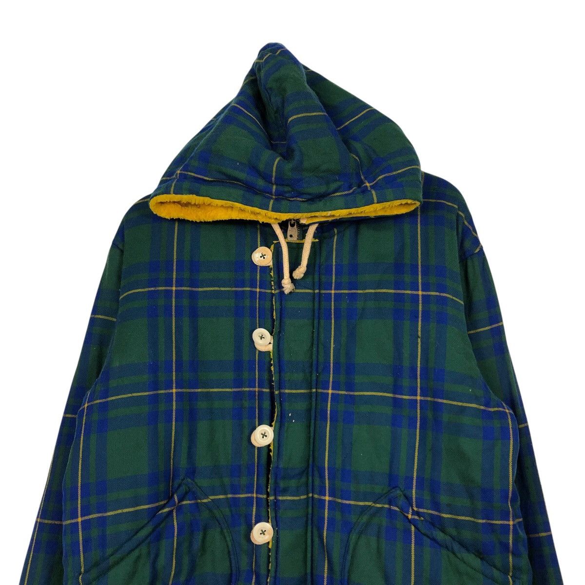 Hysteric Glamour 📌Tartan Design Mackdaddy Jacket Sherpa Blanket Size US M / EU 48-50 / 2 - 4 Thumbnail