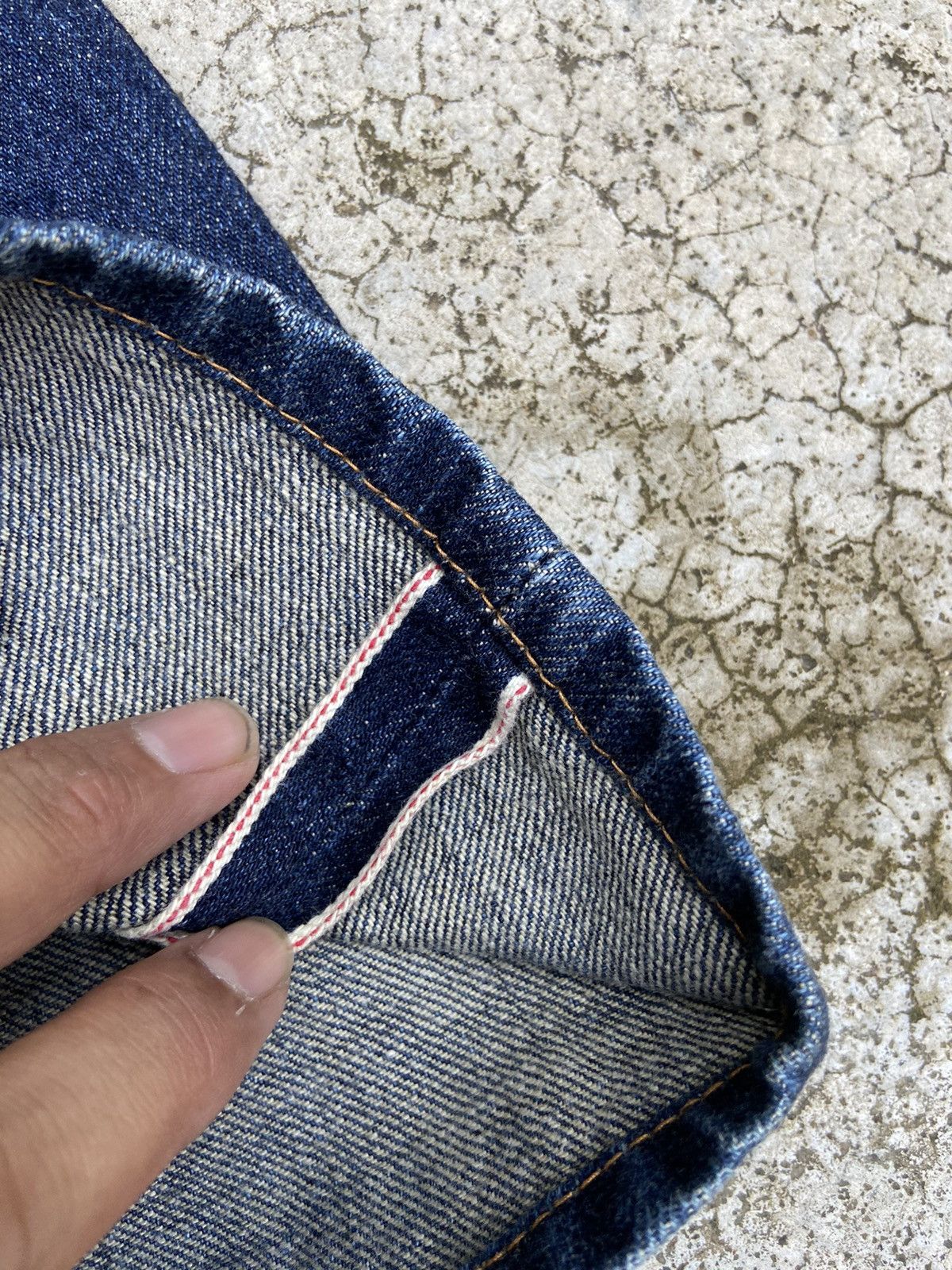 Beauty Beast 🔥 Vintage Edwin jeans Edwin 505 ZX selvedge Size US 31 - 22 Thumbnail
