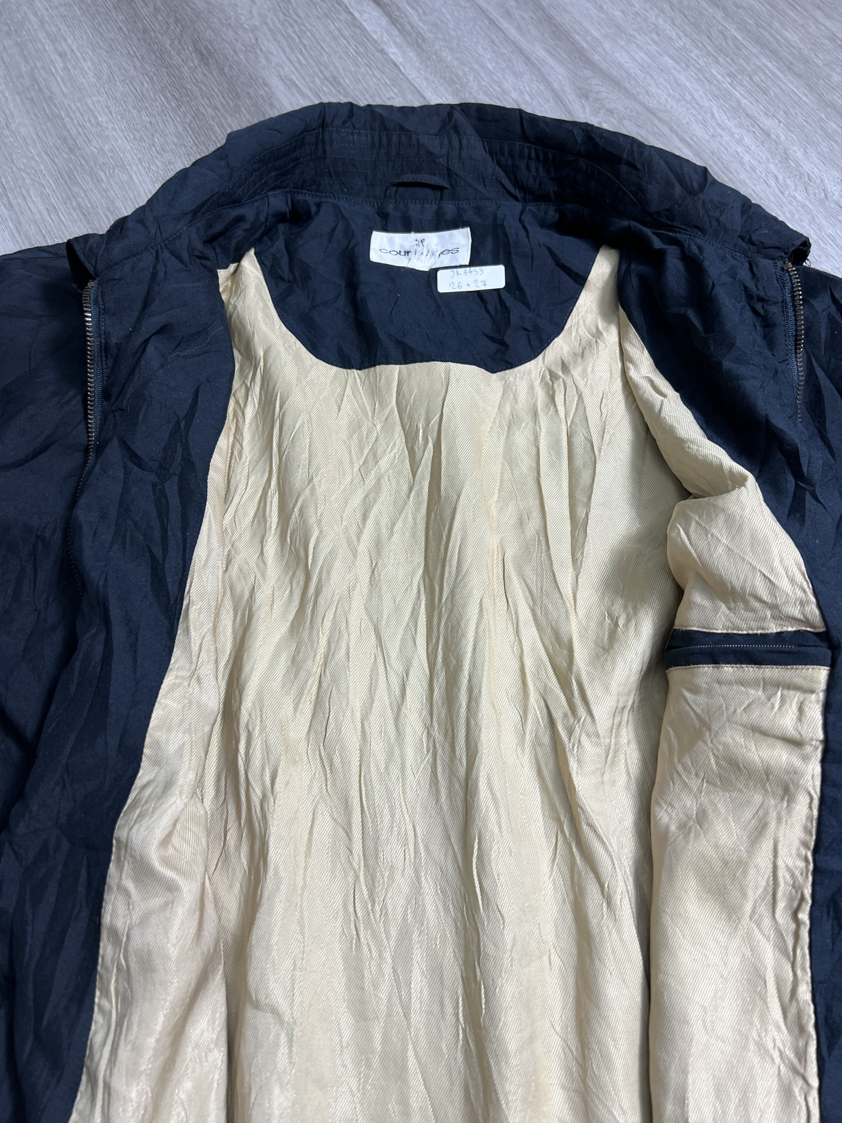 Courreges Courrèges Mini Logo Embroidery Jacket JKA453 Size US XL / EU 56 / 4 - 7 Thumbnail