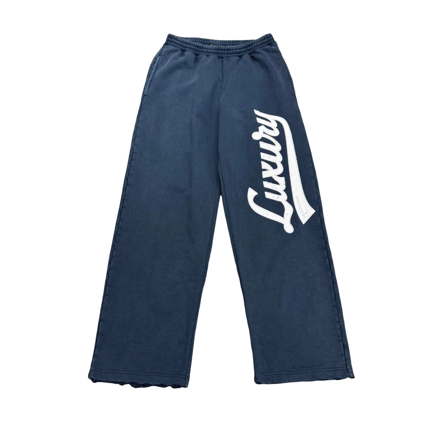 Balenciaga Balenciaga Luxury Embroidery Sweatpants Size S Size US 30 / EU 46 - 1 Thumbnail