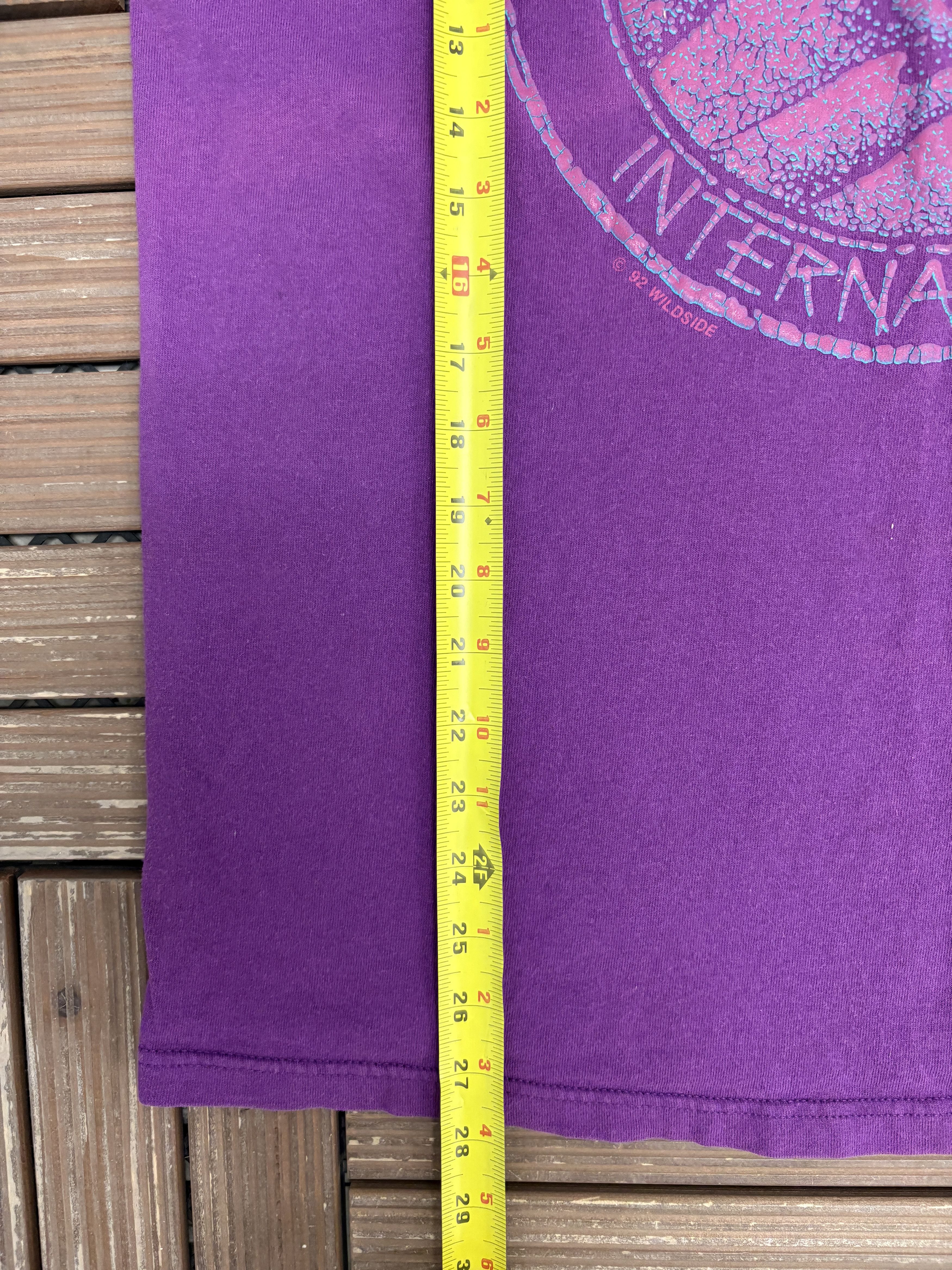 Vintage Ocean Paradise International Vintage Purple T-Shirt Tee Size US L / EU 52-54 / 3 - 8 Thumbnail