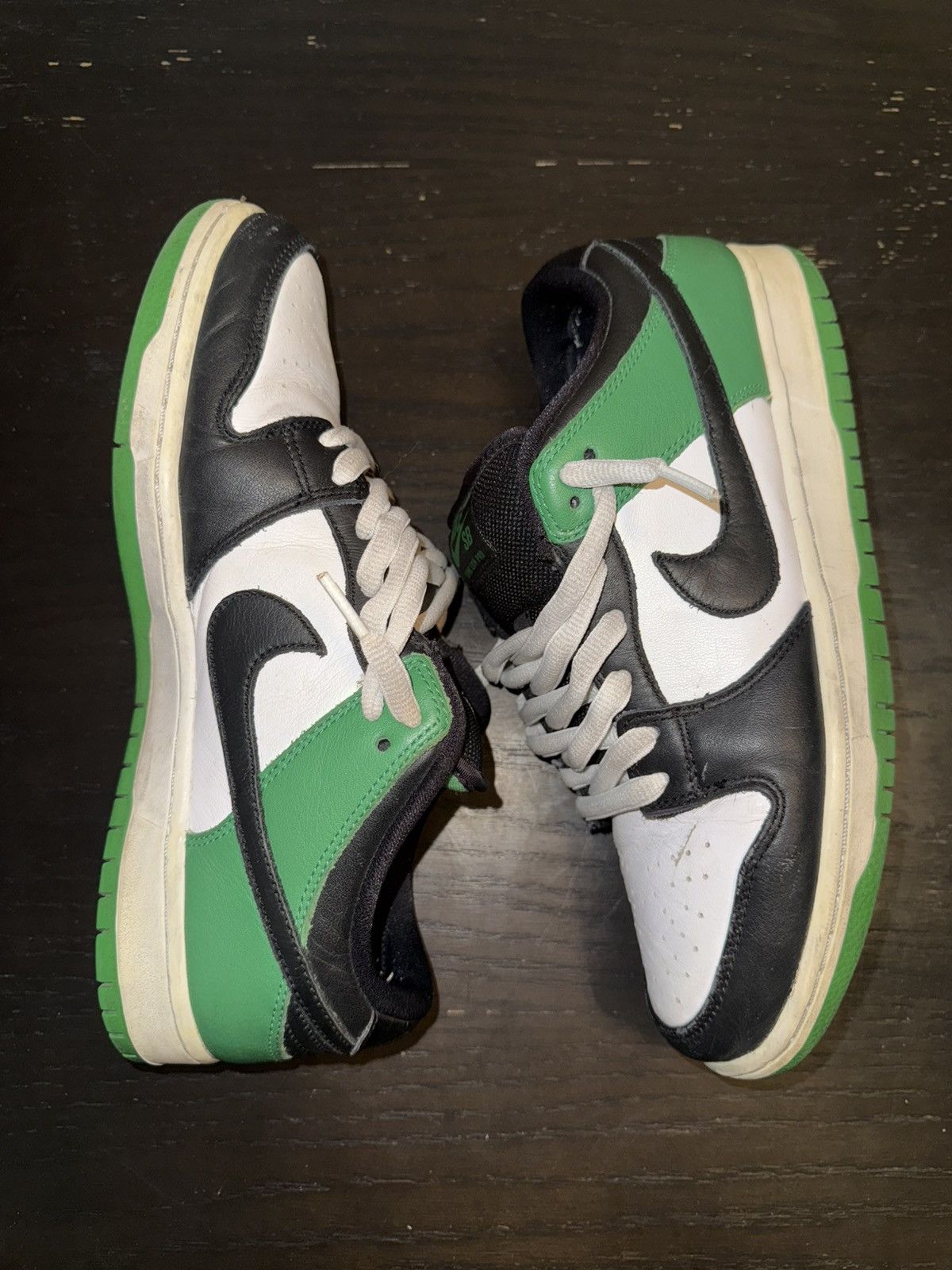 Nike SB Nike Sb Dunk Low Classic Green Size 9.5 Size US 9.5 / EU 42-43 - 5 Thumbnail