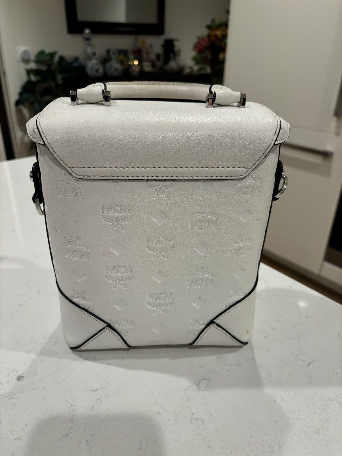 MCM White MCM berlin bag Size ONE SIZE - 2 Thumbnail