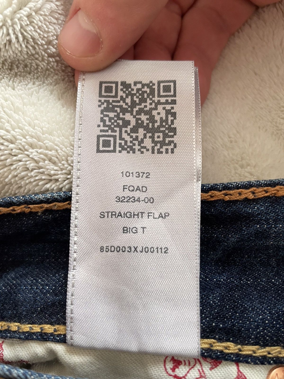 True Religion Straight Flap Big T Jean Size US 31 - 9 Thumbnail