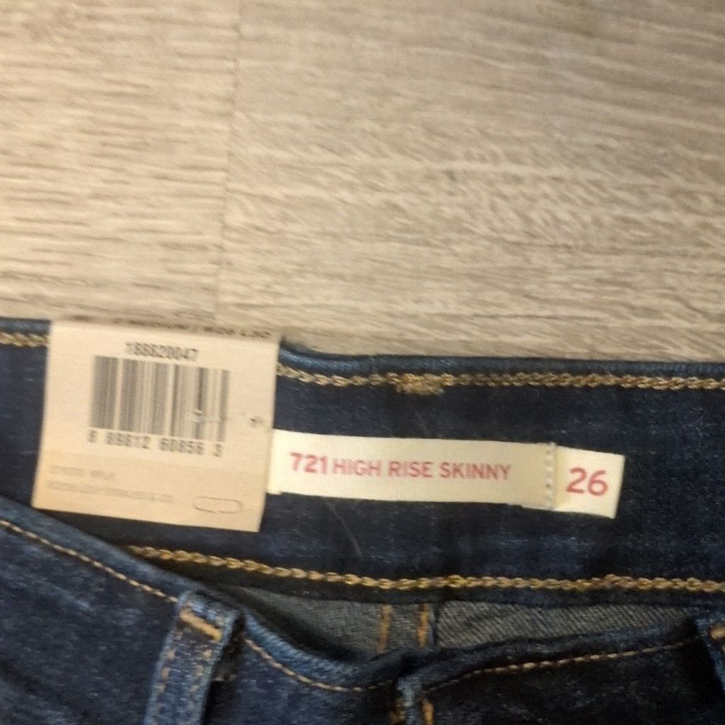 Levi's Levi's 721 sculpt hi rise skinny jeans size 26 Size 26" / US 2 / IT 38 - 4 Thumbnail