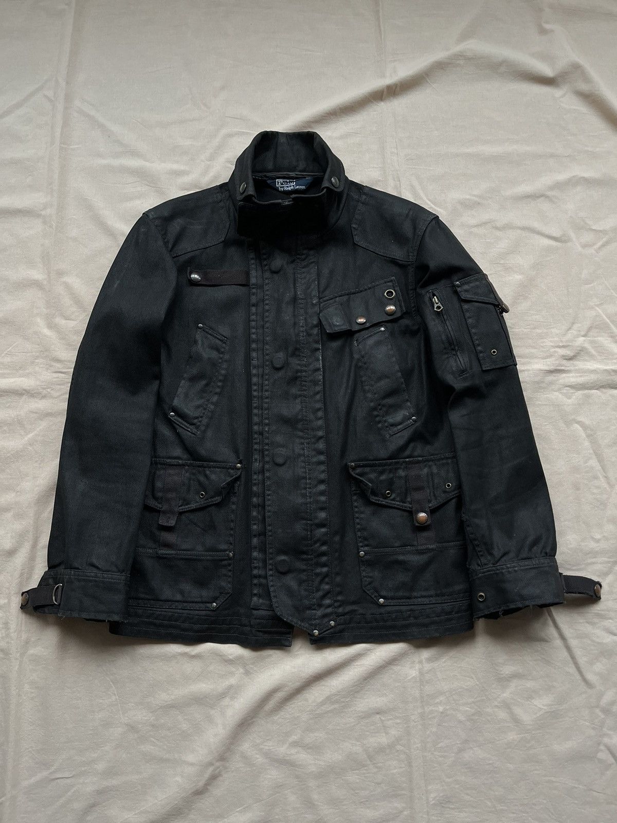 Polo Ralph Lauren Polo Ralph Lauren Waxed Multi-pocket Jacket Size US L / EU 52-54 / 3 - 1 Thumbnail