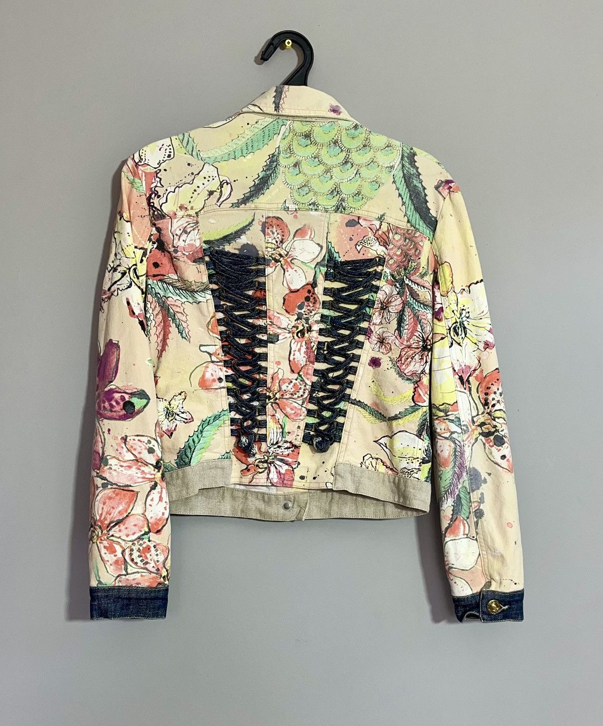 Just Cavalli Just Cavalli Floral Pattern Women Blazer size S Size S / US 4 / IT 40 - 11 Thumbnail