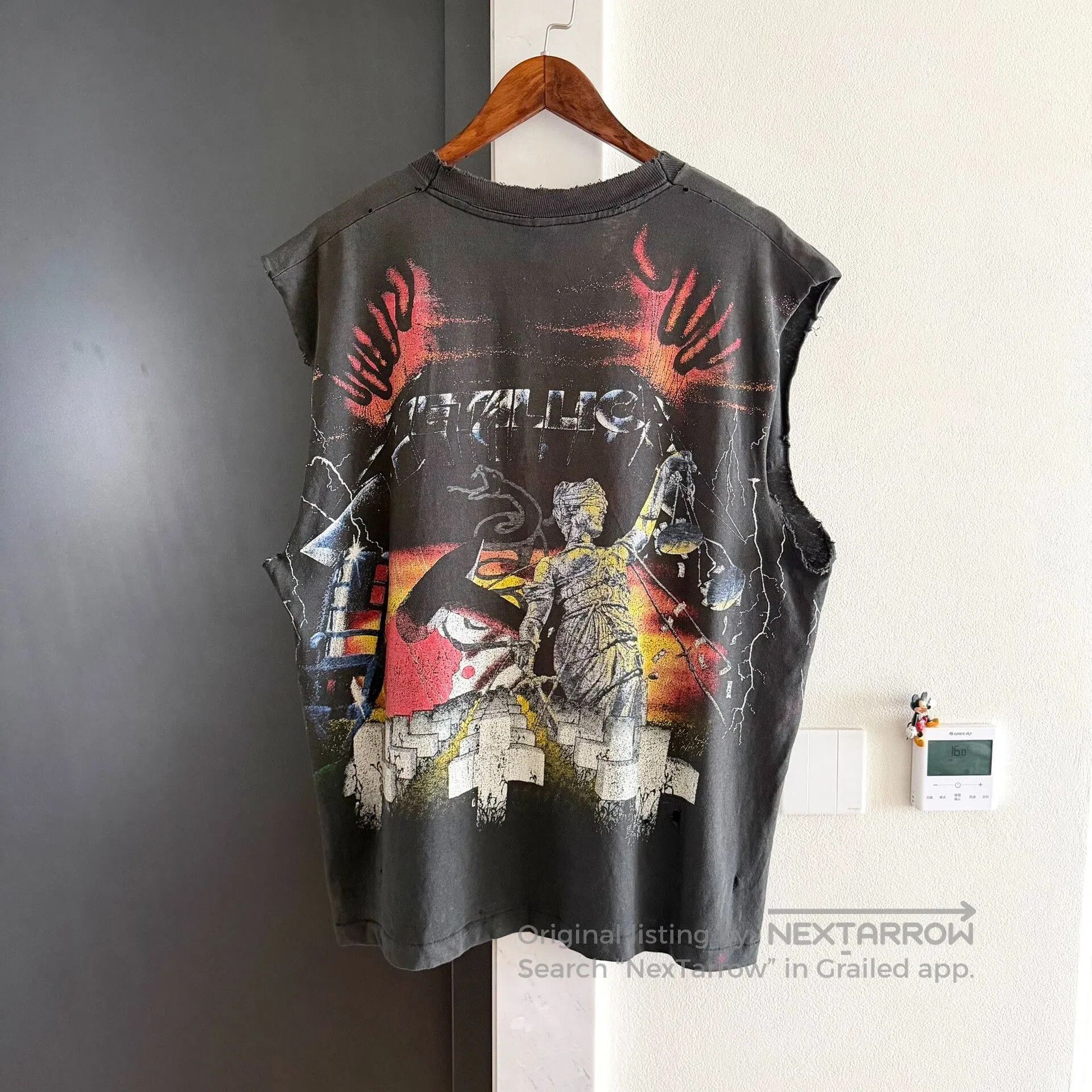 Vintage Vintage Metallica 1991 AOP Band Tee. Size US M / EU 48-50 / 2 - 2 Thumbnail