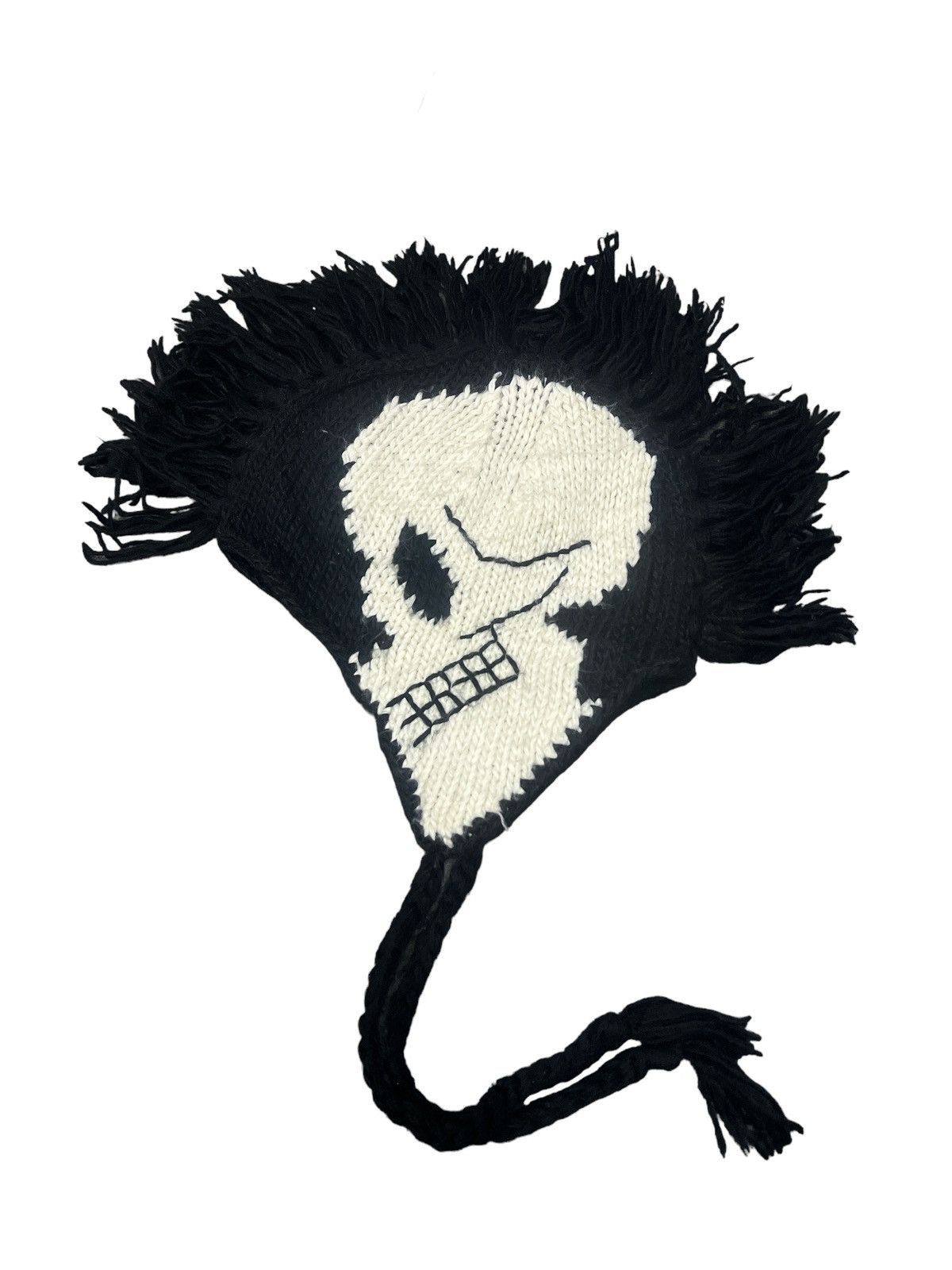 image of Vintage Beanie Hat Mohawk Seditionaries in Black, Men's
