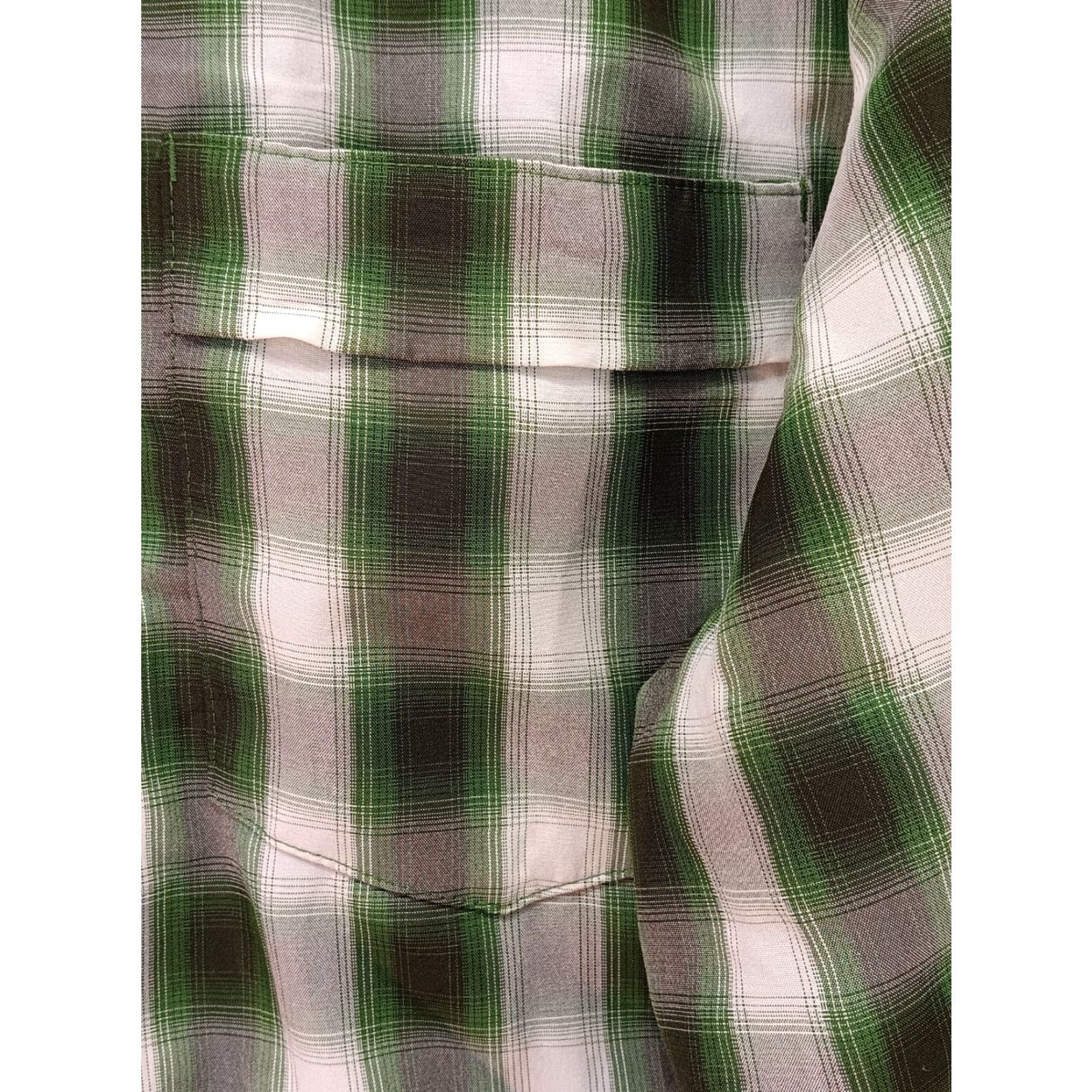 The North Face VINTAGE The North Face Shirt Men XL Plaid Green White Long Sleeve Hiking Atya Mens Size US XL / EU 56 / 4 - 5 Thumbnail