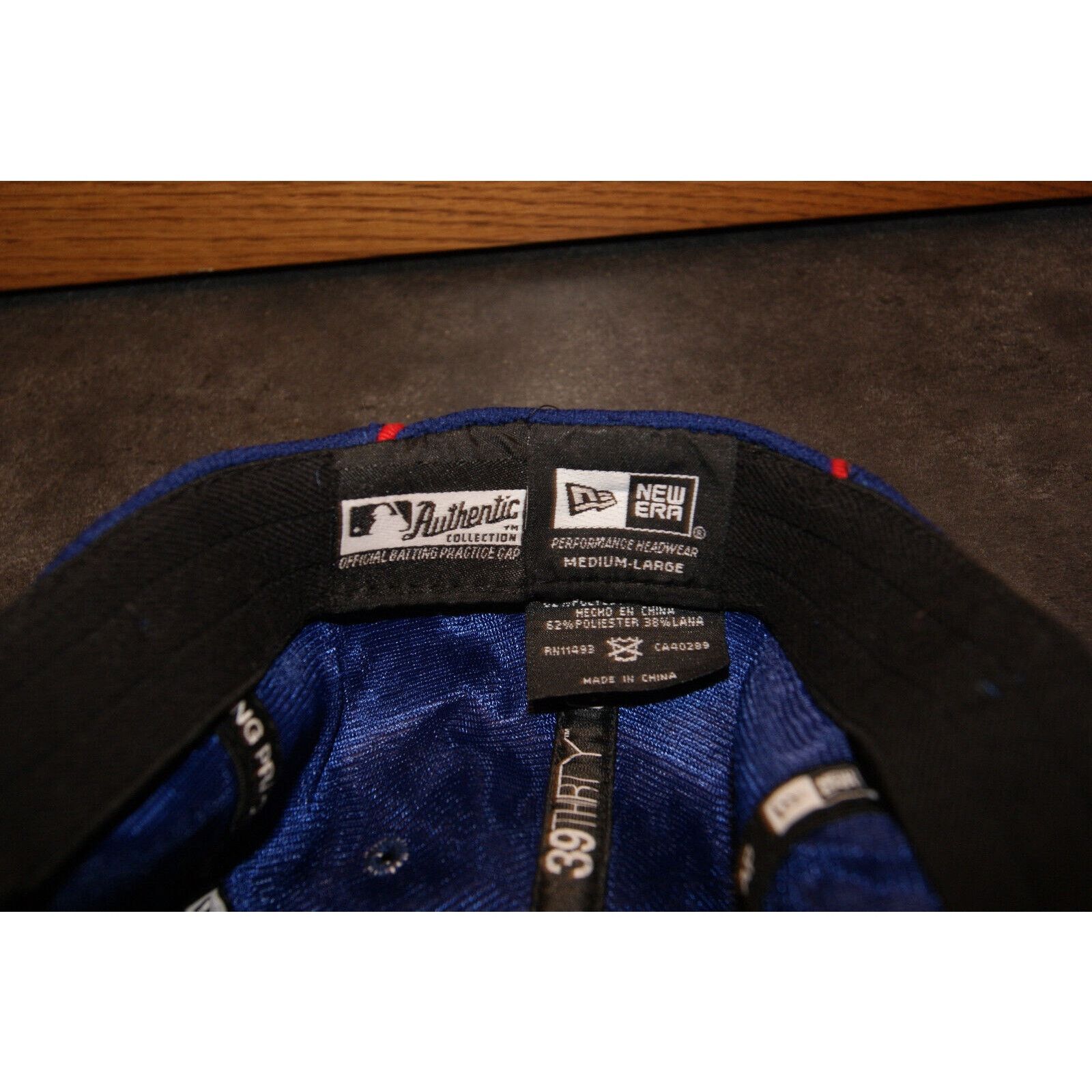 New Era VTG Y2K Chicago Cubs New Era 39Thirty Fitted M/L Hat Cap Size ONE SIZE - 7 Thumbnail