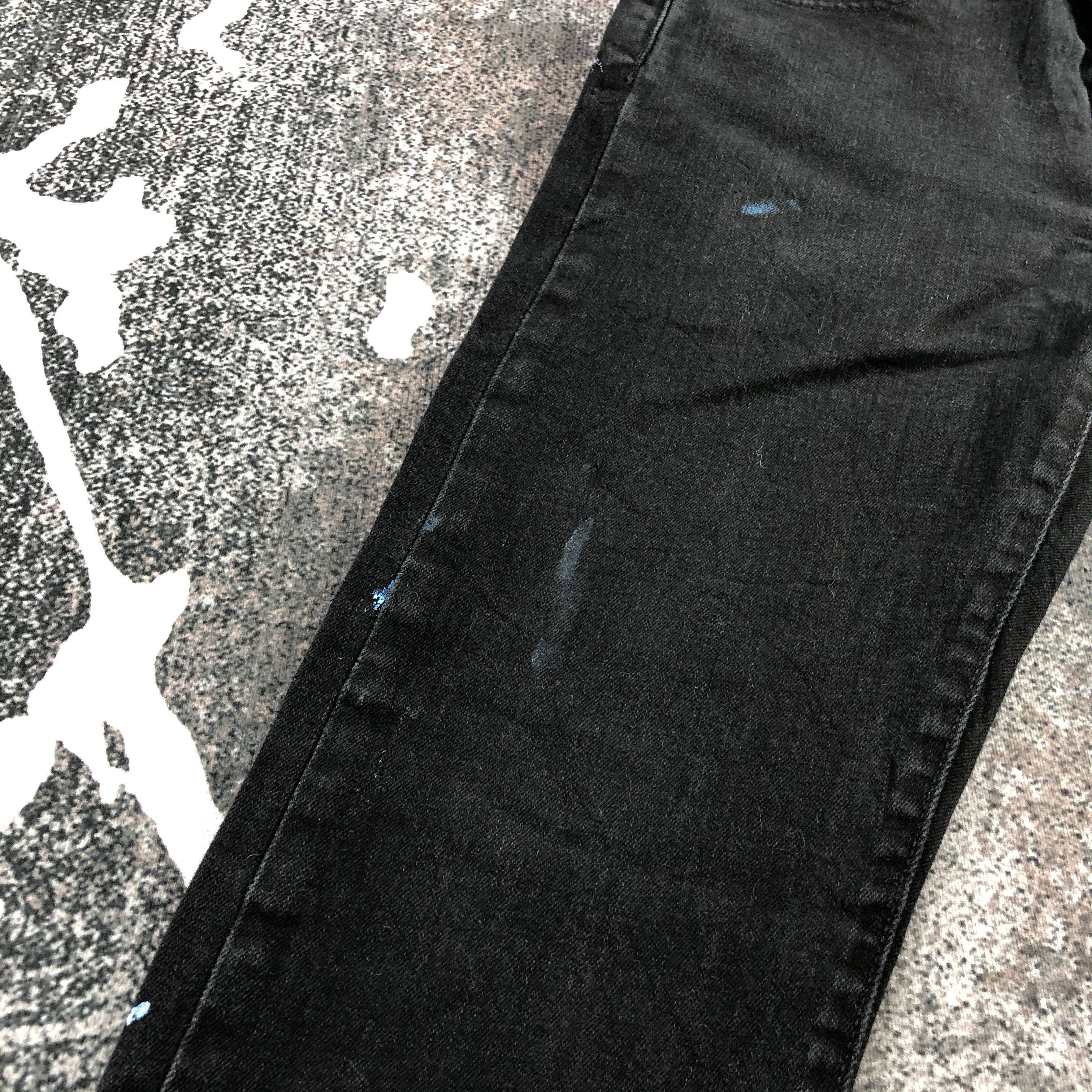 Levi's Levis 512 Jeans Faded Black Denim KJ1013 Size US 30 / EU 46 - 8 Thumbnail