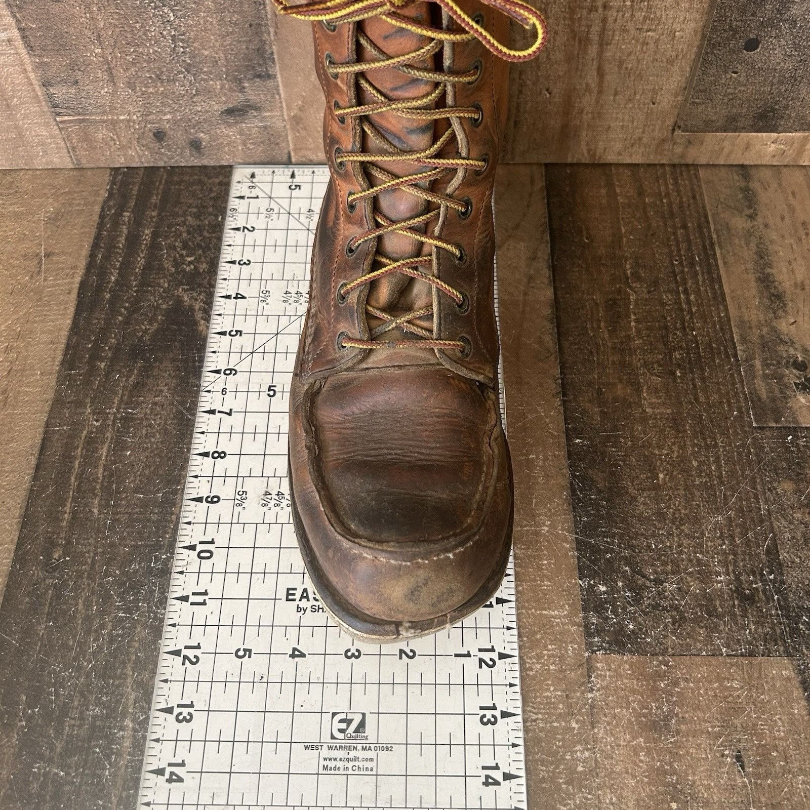 Red Wing Red Wing 10877 Moc Toe Work Boots Mens 11.5 D Size US 11.5 / EU 44-45 - 5 Thumbnail