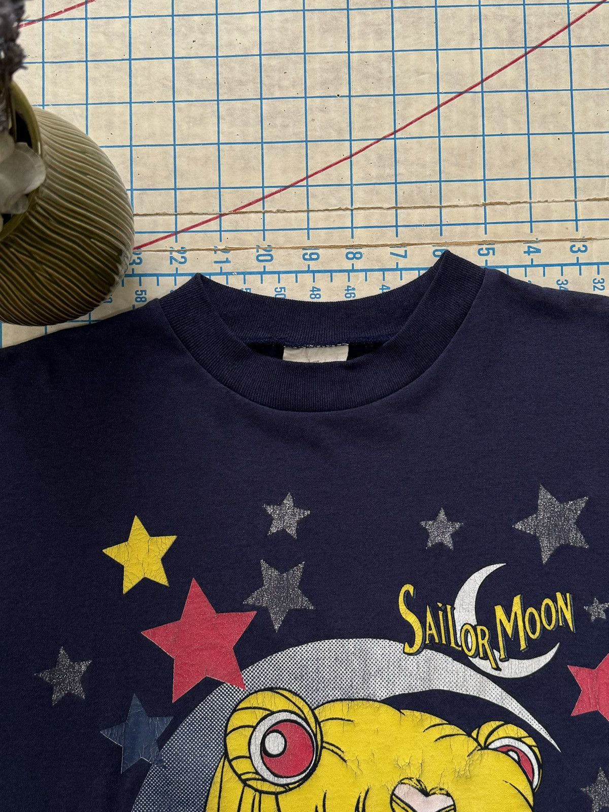 Vintage Vintage 90’s Sailor Moon Navy Blue Graphic Tee Fits Medium Size US M / EU 48-50 / 2 - 6 Thumbnail