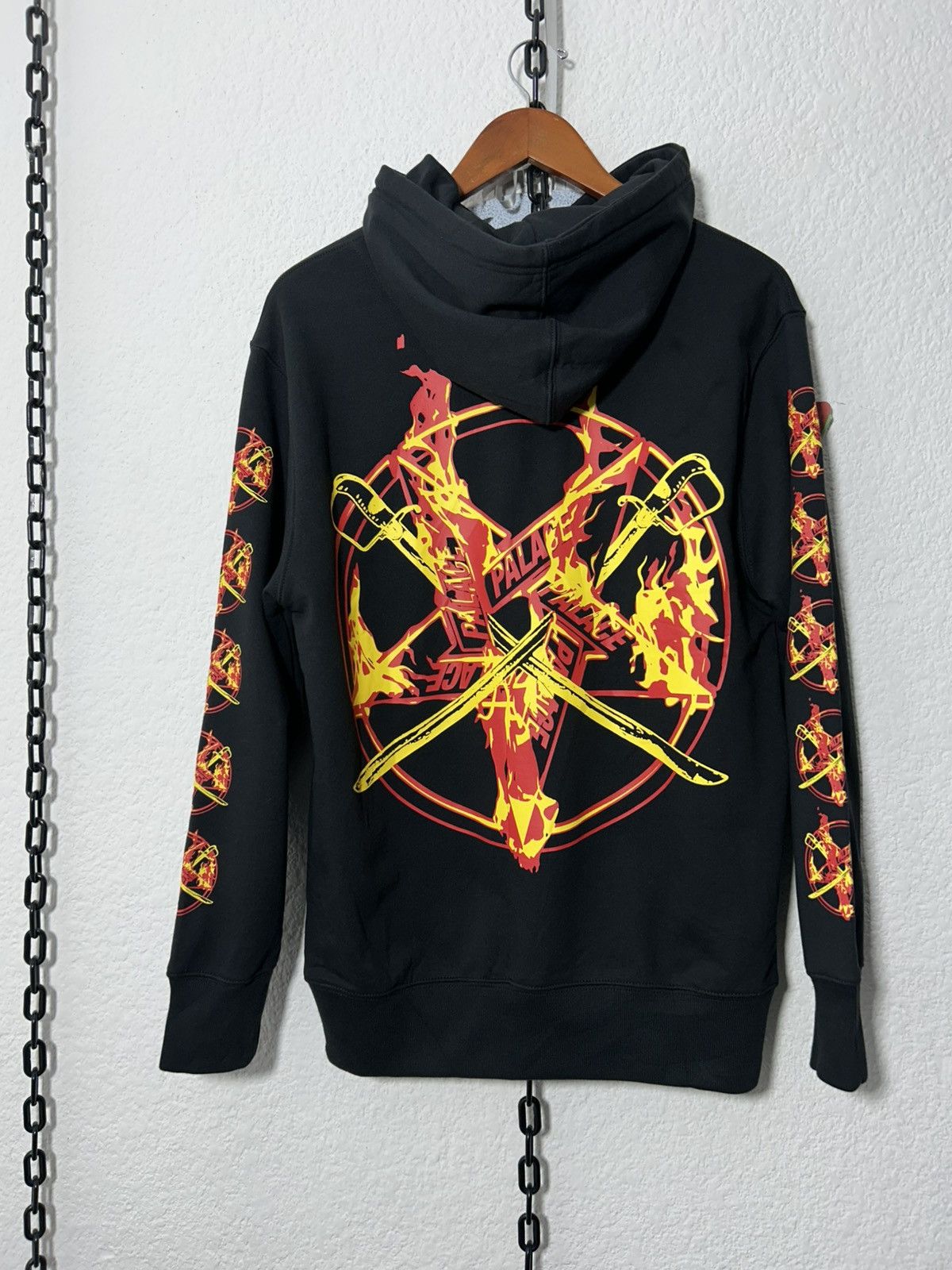 Palace Palace Flamed Hood | Grailed 