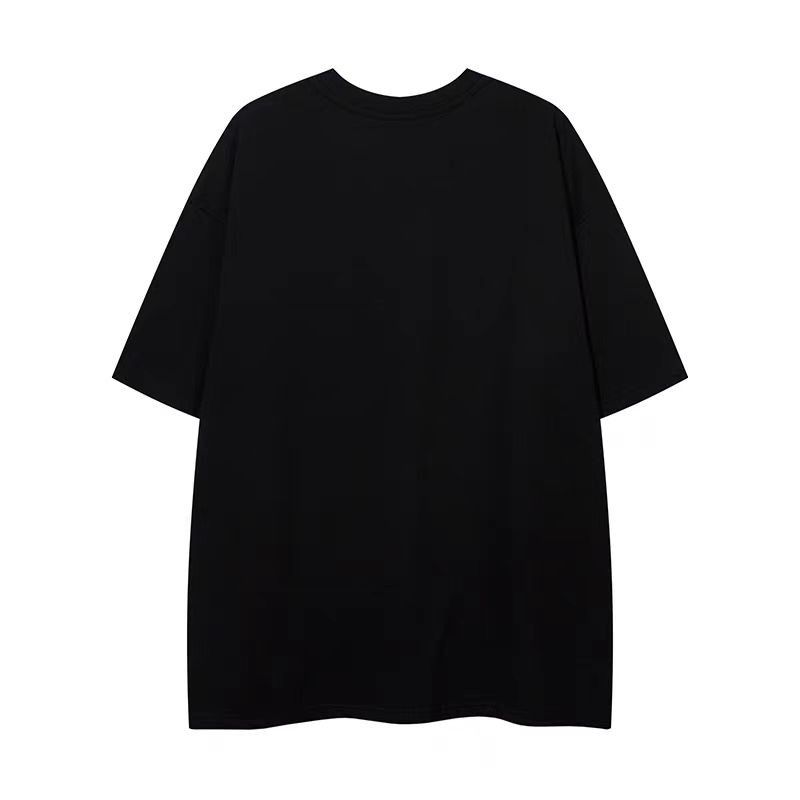 Japanese Brand Gothic Letter Graffiti Cross Necklace Short Sleeve T-Shirt Size US M / EU 48-50 / 2 - 2 Thumbnail