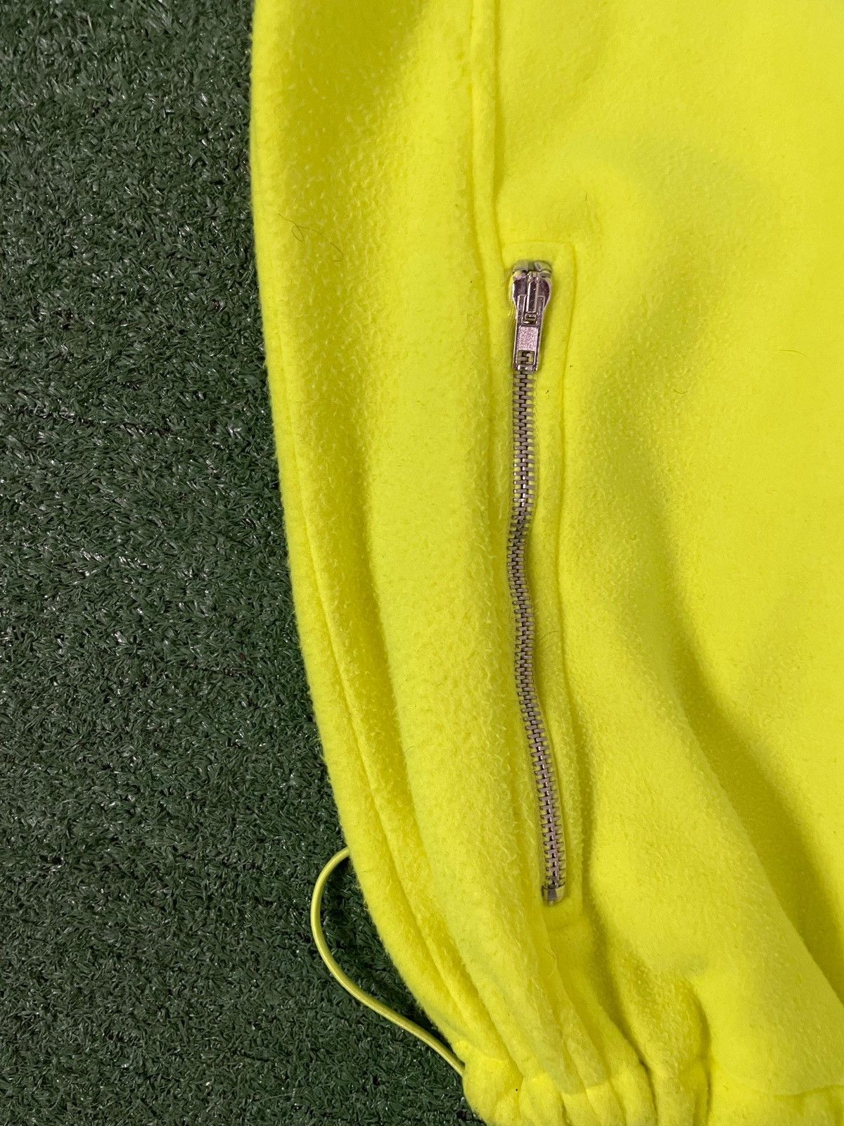 Vetements Vetements flou yellow fleece zip up jacket Size US XL / EU 56 / 4 - 4 Thumbnail