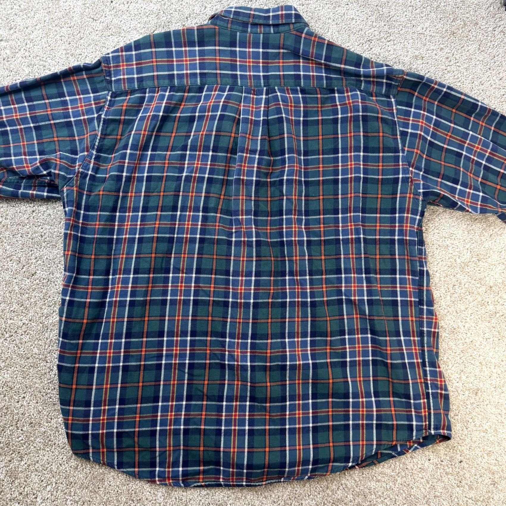 J.Crew J.Crew Shirt Mens XL Multicolor Plaid Flannel Long Sleeve Button-Up Casual Size US XL / EU 56 / 4 - 4 Thumbnail