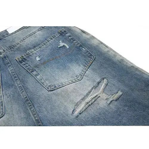 Japanese Brand Fujisawa x Kase Vintage Frayed Hole Baggy Jeans Size US 34 / EU 50 - 4 Thumbnail