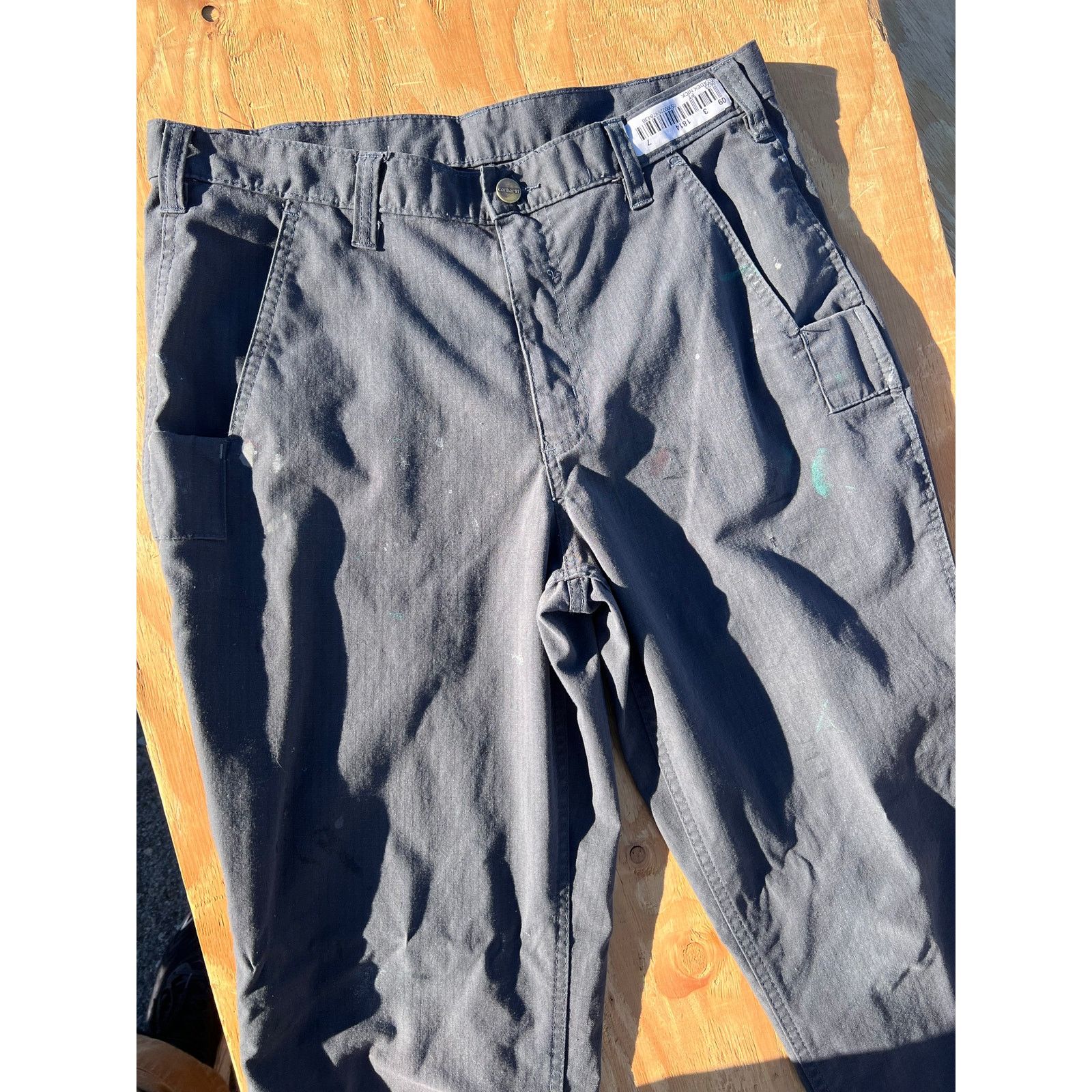 Carhartt Carhartt Relaxed Fit Canvas Gray Men 32x34 Work Pants Y2K Size US 32 / EU 48 - 9 Thumbnail