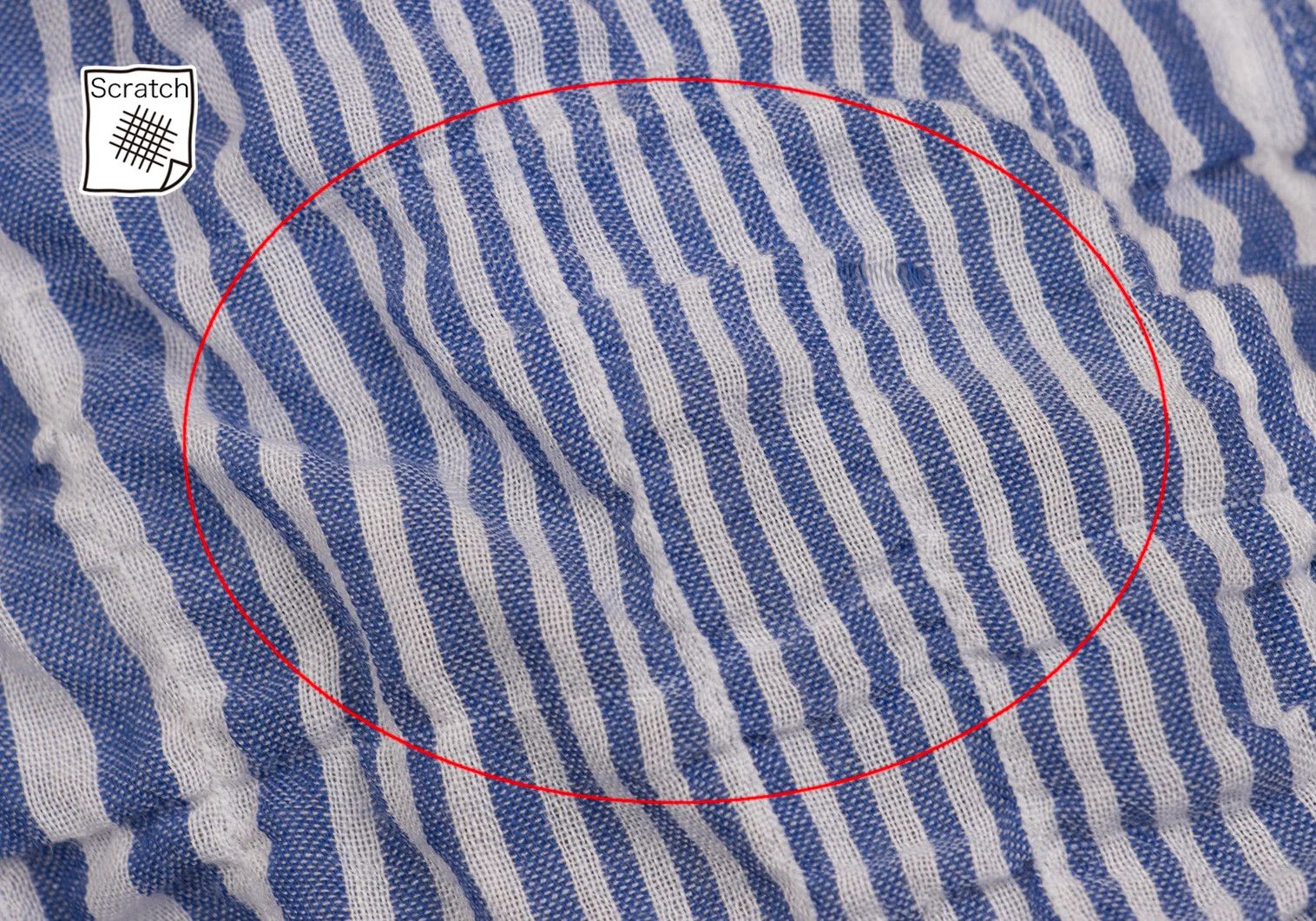 Yohji Yamamoto Yohji Yamamoto Wrinkled Stripe Long Shirt Blue White Size US M / EU 48-50 / 2 - 12 Thumbnail