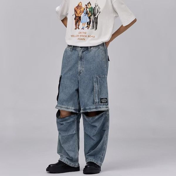 GU × Undercover GU x Undercover Baggy Style Convertible Wide Cargo Pants Size US 29 - 6 Thumbnail