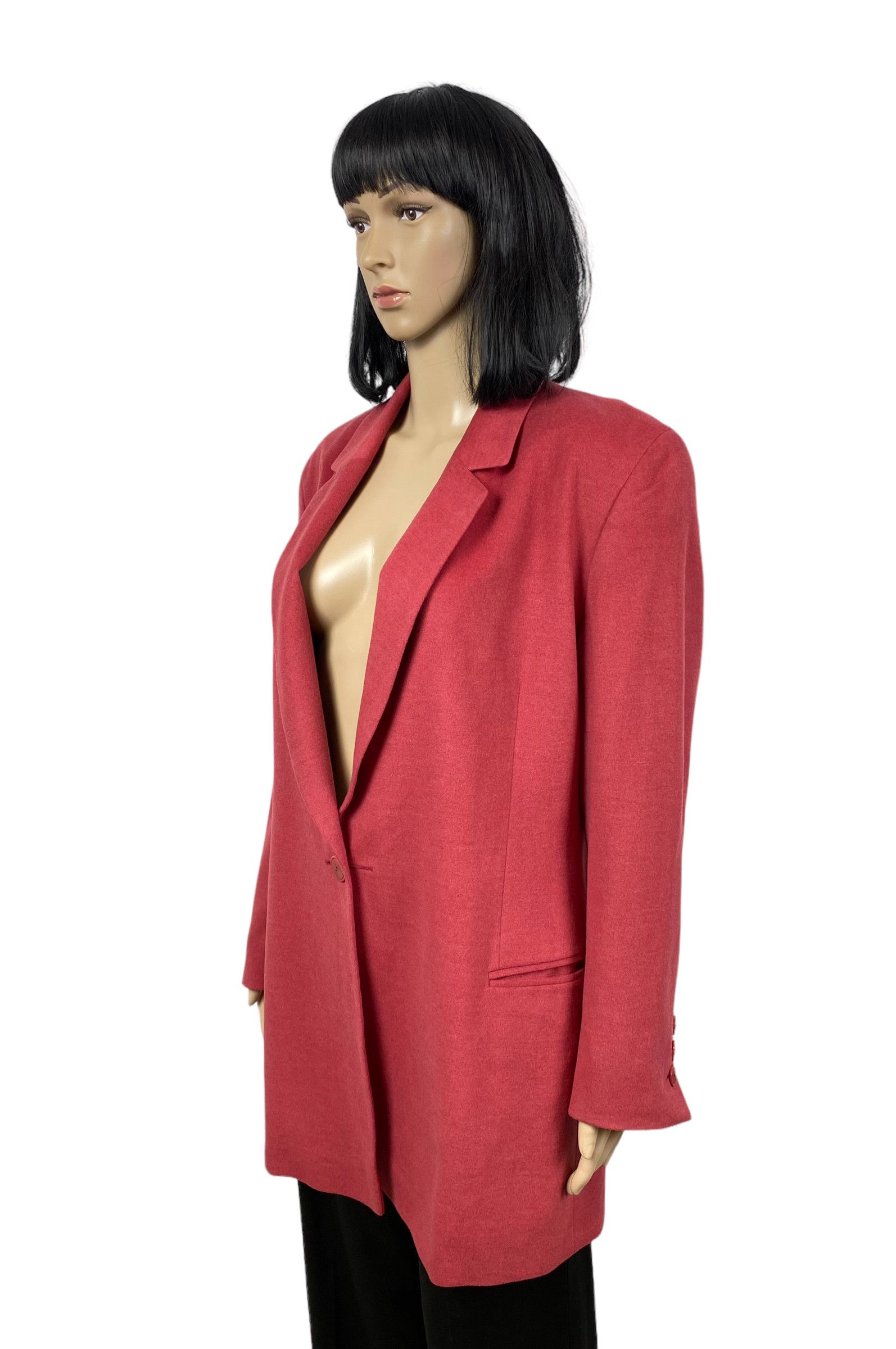 Bogner bogner soft long blazer angora womens size US 10 Size L / US 10 / IT 46 - 3 Thumbnail