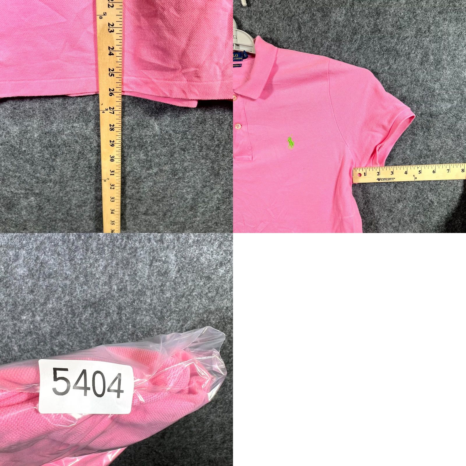 Polo Ralph Lauren Polo Ralph Lauren The Skinny Polo Mens XL Pink Pony Embroidered Golf Performance Polo Size US XL / EU 56 / 4 - 8 Thumbnail
