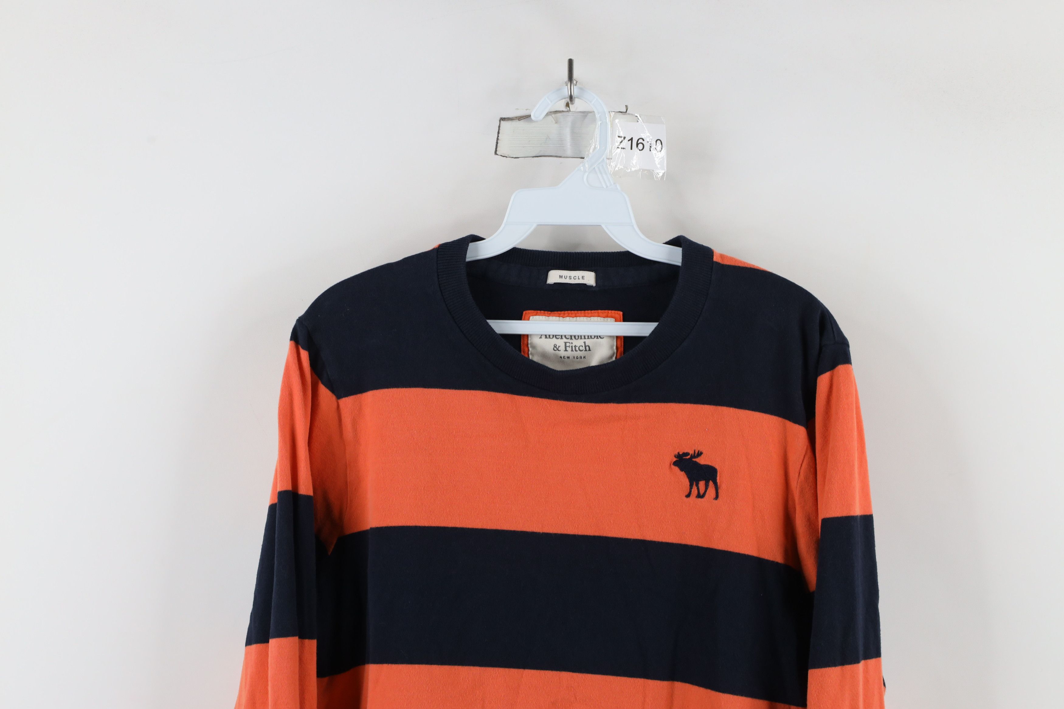 Abercrombie & Fitch × Vintage Vintage Abercrombie & Fitch Long Sleeve T-Shirt Cotton Size US L / EU 52-54 / 3 - 2 Thumbnail