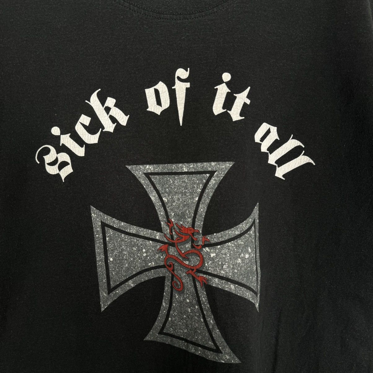 Band Tees Vintage Sick Of It All Dragon Logo Euro T Shirt Size US L / EU 52-54 / 3 - 4 Thumbnail