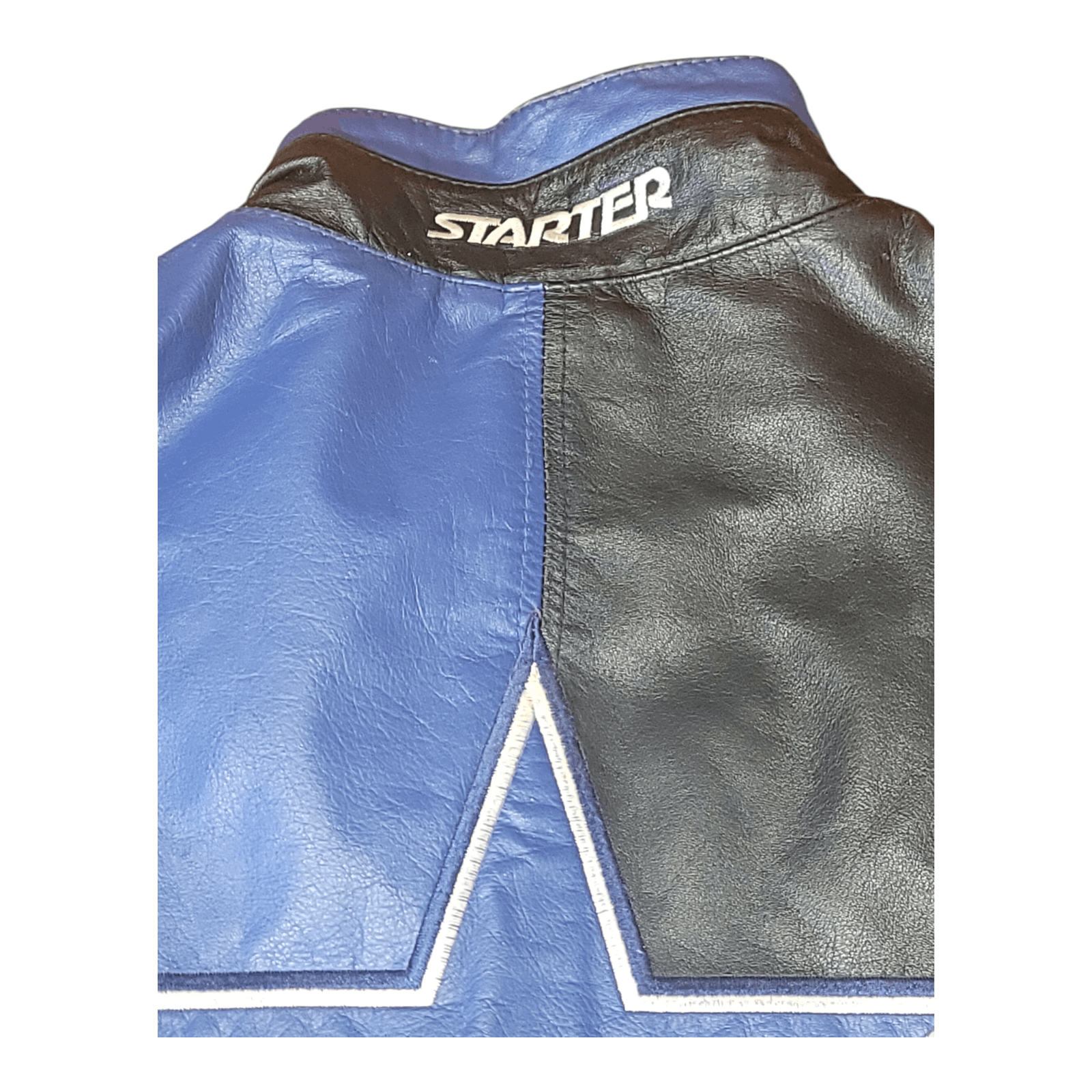 Starter Vintage Starter Dallas Cowboys Genuine Leather Coat Size US XL / EU 56 / 4 - 2 Thumbnail