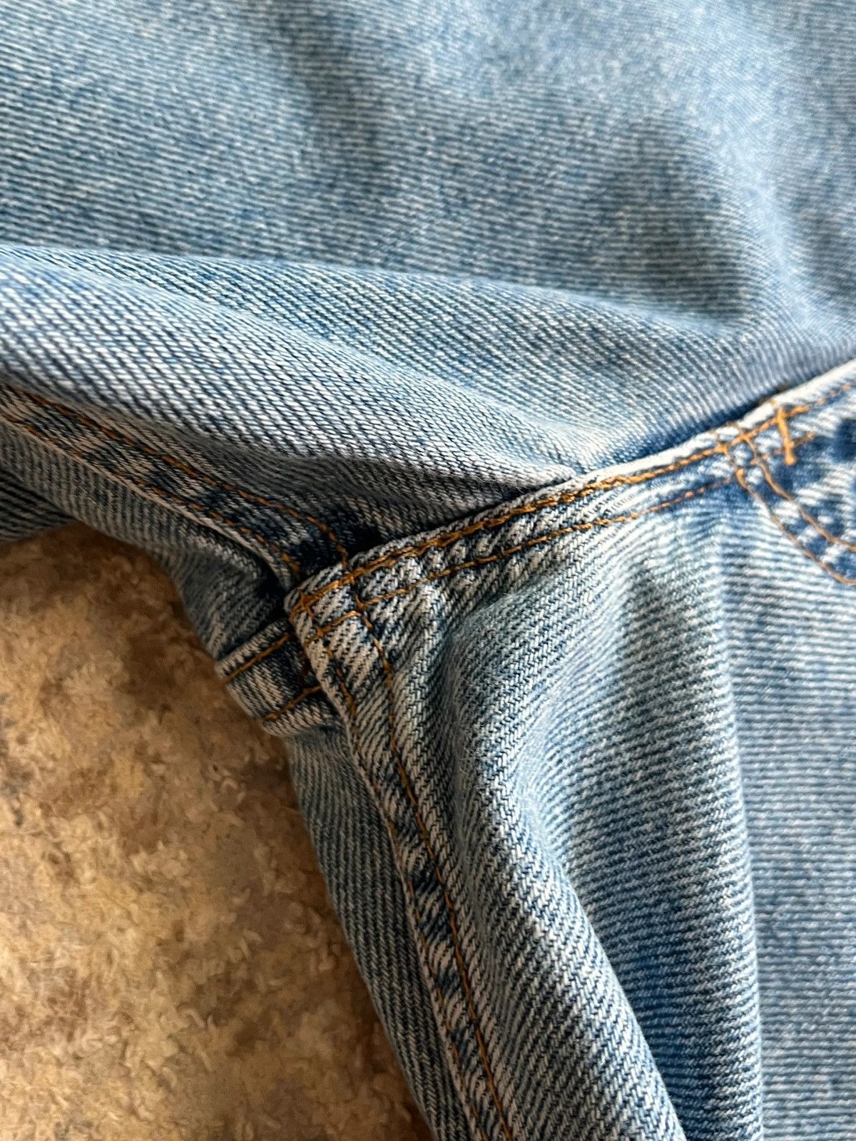 Levi's Levi’s 553 Sz W 34 L 34 Made in USA Rat Distressed Rare Size US 34 / EU 50 - 3 Thumbnail