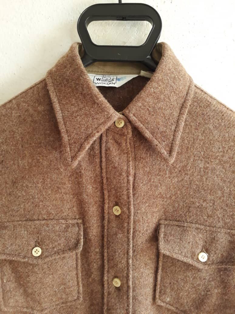 Vintage × Woolrich Woolen Mills vintage WOOLRICH WOMAN wool shirt Size L / US 10 / IT 46 - 6 Thumbnail