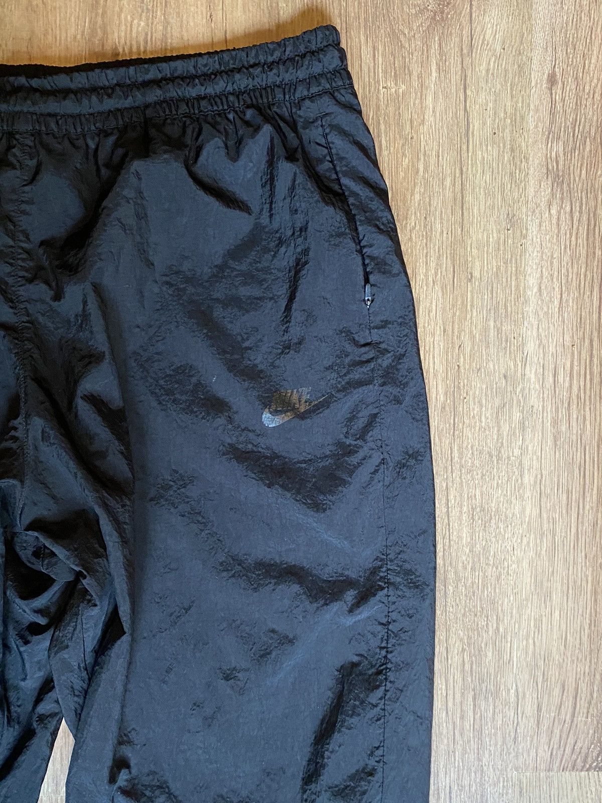 Nike × Vintage Nike Track Pant Nylon Drill Vintage Sportswear Streetwear XL Size US 34 / EU 50 - 4 Thumbnail