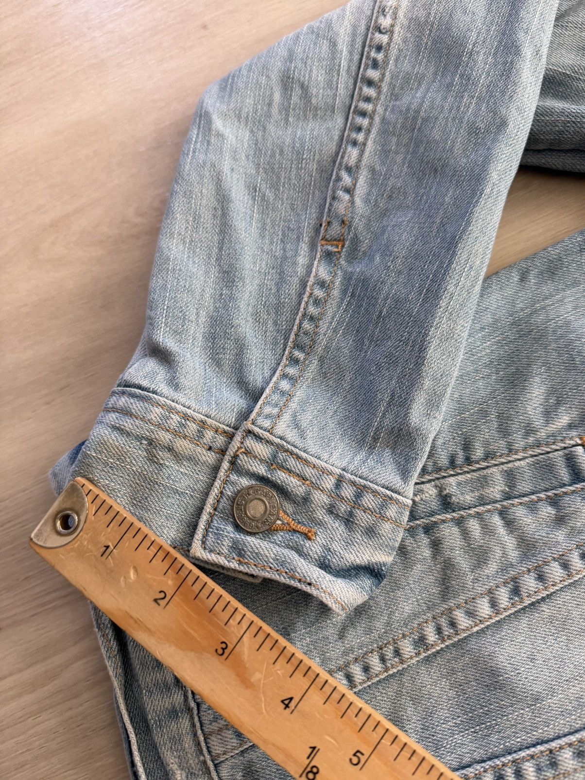Gap Y2K GAP 1969 Limited Edition Denim Trucker Jean Jacket Sz L Size L / US 10 / IT 46 - 4 Thumbnail