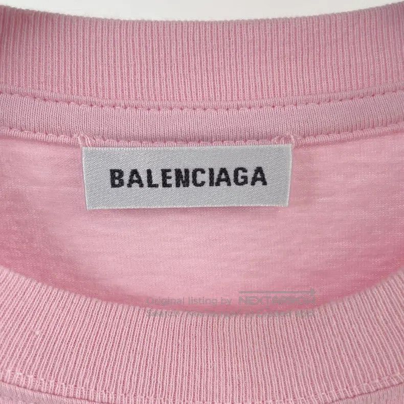 Balenciaga Balenciaga Pink Logo T-shirt S size Size US S / EU 44-46 / 1 - 5 Thumbnail