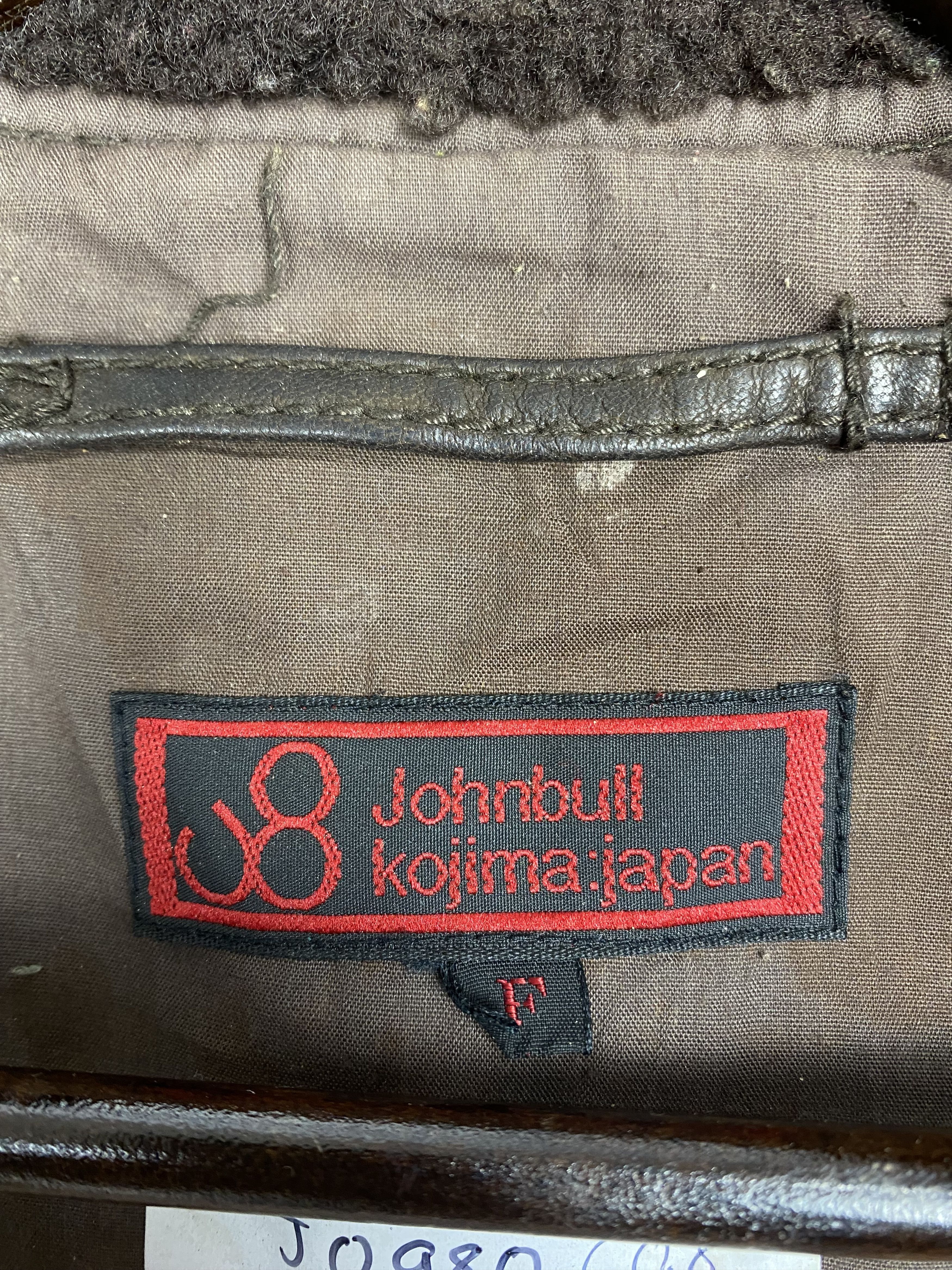 Johnbull Vintage Johnbull Kojima Leather Jacket DJ0680 Size US XS / EU 42 / 0 - 9 Thumbnail