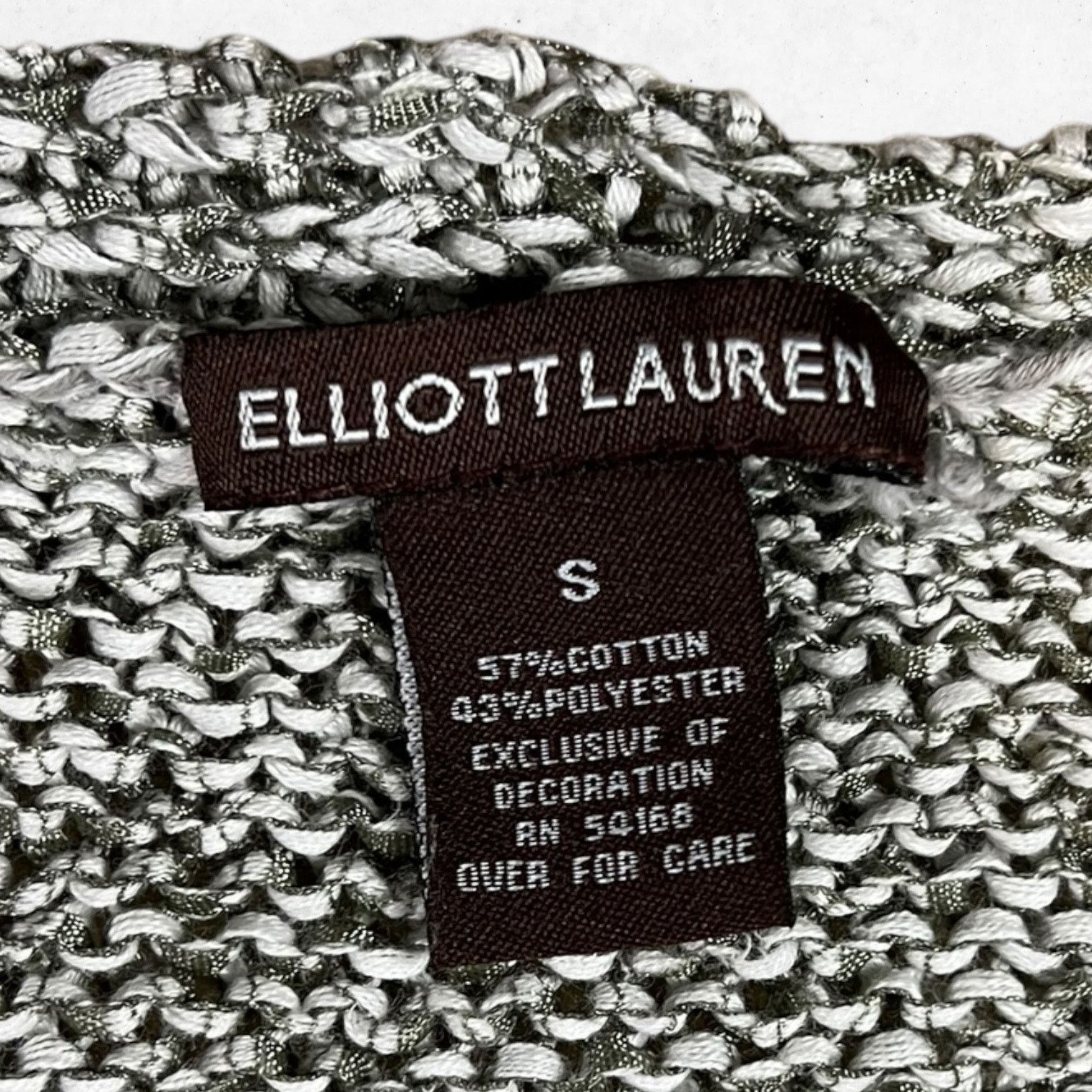 Other Elliott Lauren Knit Gray Sweater Women's Size S 3/4 Sleeves Size S / US 4 / IT 40 - 4 Thumbnail